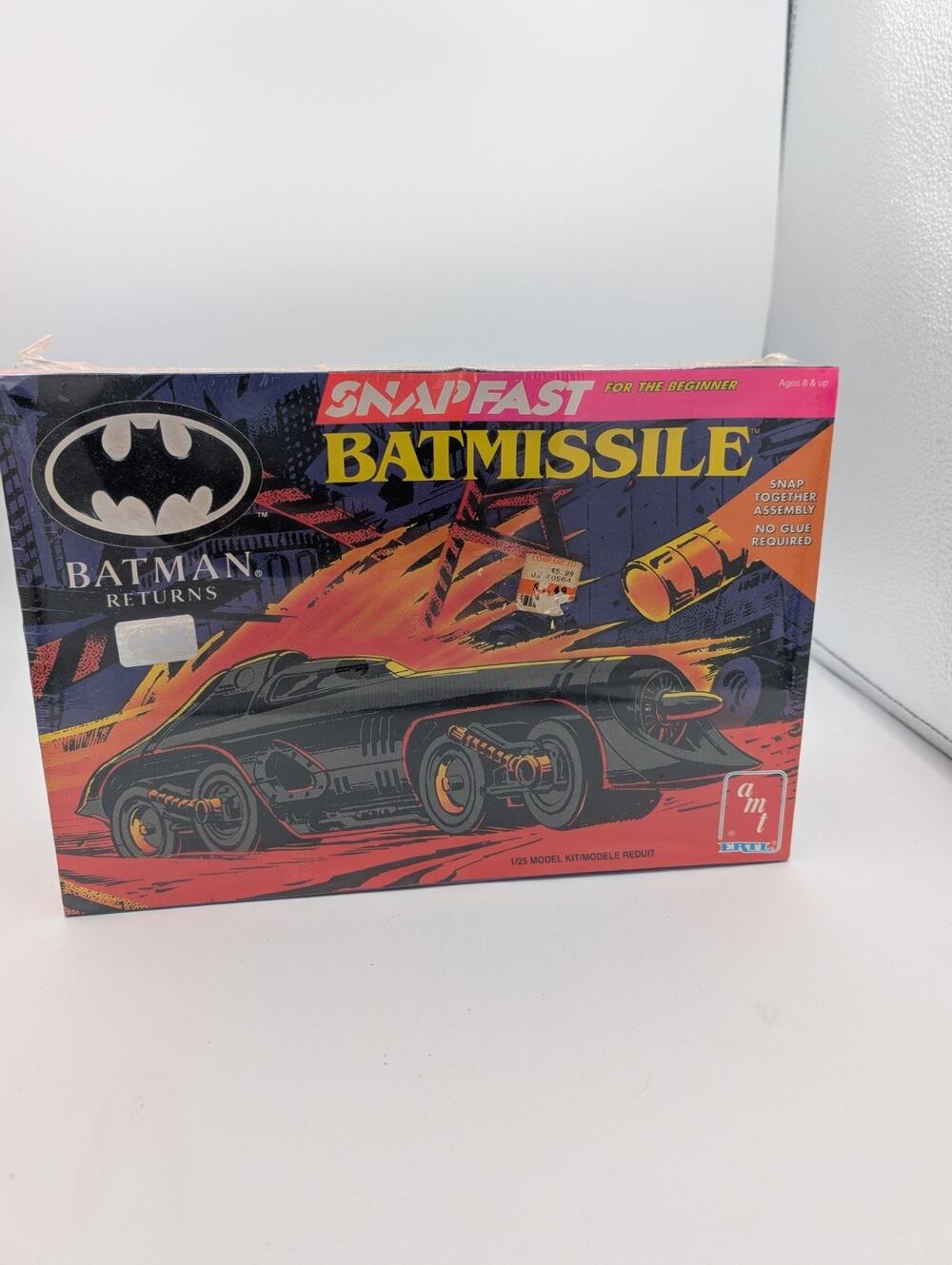 AMT Ertl SnapFast #6614 1/25 Batmissile Batman Returns Model Kit *Sealed* NIB